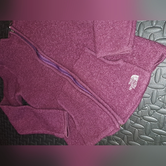 Vintage The North Face wool Zip Up sweater - Picture 2 of 12